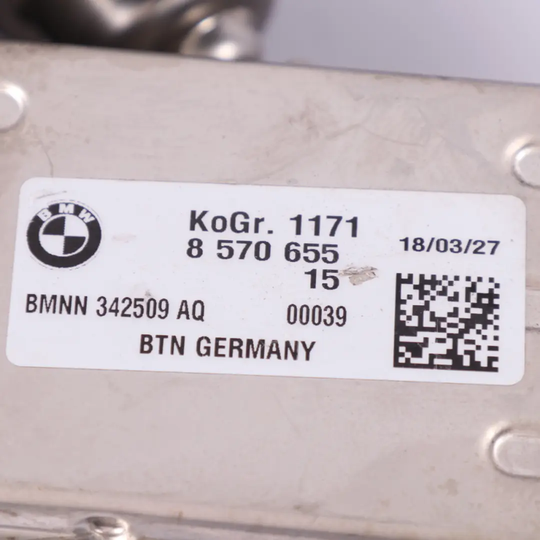 EGR Cooler BMW G11 G12 G20 G21 G30 G31 330d B57 Exhaust Gas Valve - SKU 8570655 - Part number 8570655