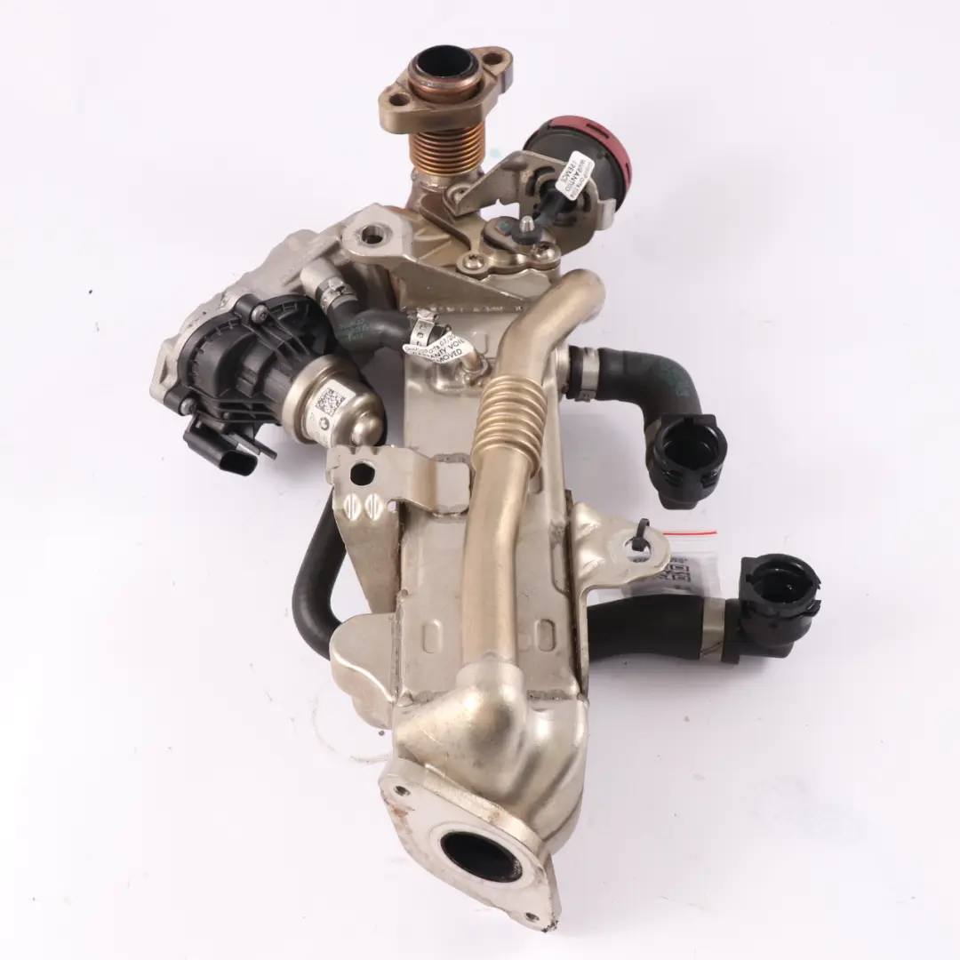 Cooler BMW G11 G12 G20 G21 G30 G31 330d B57 Exhaust Gas Valve to EGR with Part number 8570655 EGR Cooler BMW G11 G12 G20 G21 G30 G31 330d B57 Exhaust Gas Valve - SKU 8570655 - Part number 8570655
