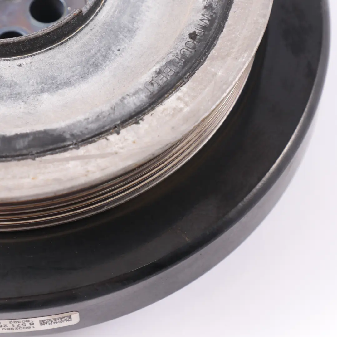 Poulie vilebrequin BMW G20 G21 G30 B57 Amortisseur vibrations courroie pour à propos du numéro de pièce 8571269 Poulie vilebrequin BMW G20 G21 G30 B57 Amortisseur vibrations courroie - SKU 8571269 - Numéro de pièce 8571269