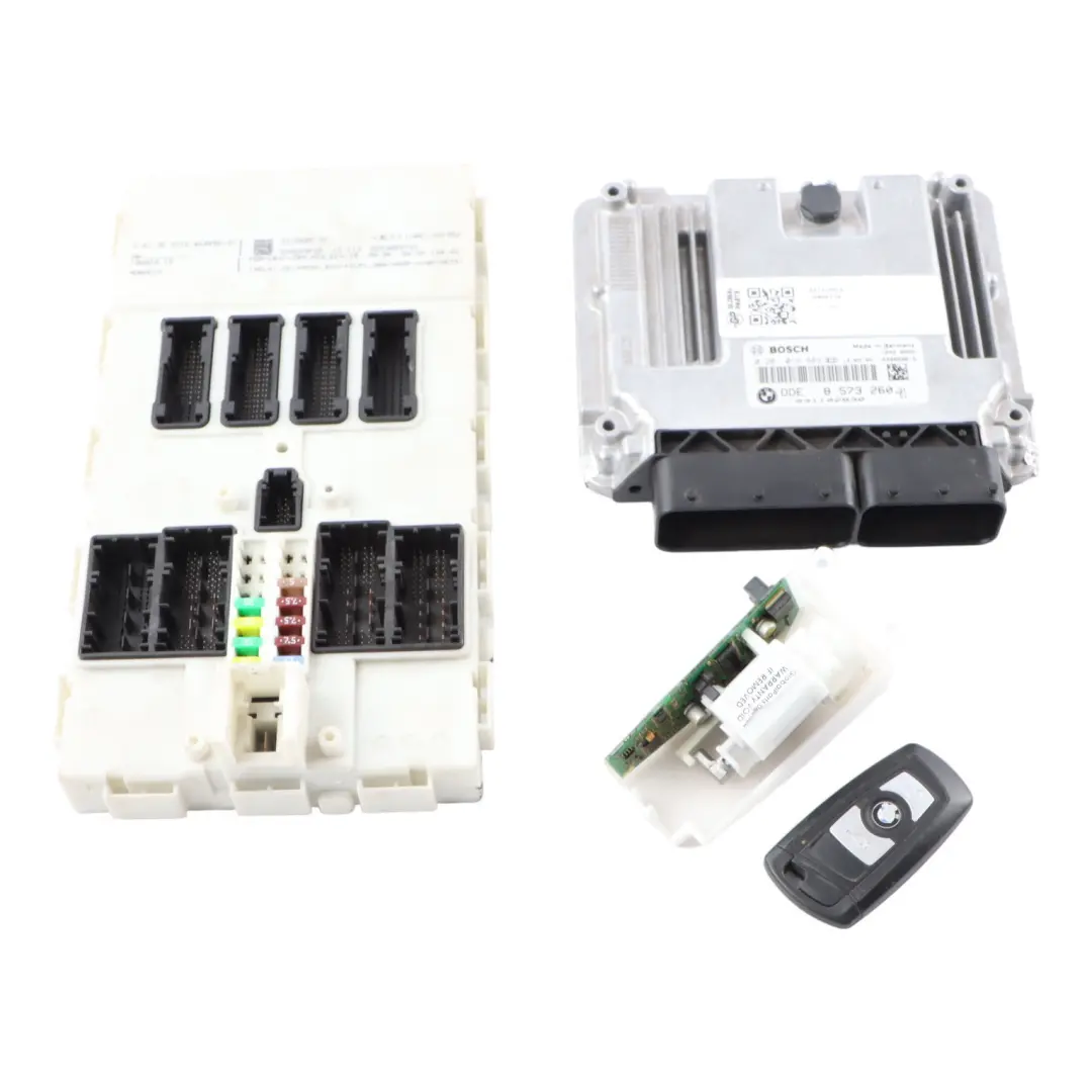 BMW F20 F21 116d ed Diesel N47N 116HP ECU Kit DDE + Key + FEM Manual - SKU 8573260-6 - Part number 8573260