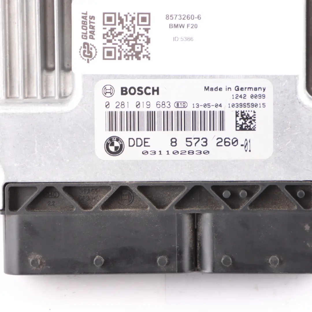 BMW F20 F21 116d N47N Zestaw Sterownika DDE Kluczyk FEM Manual - SKU 8573260-6 - Numer Części 8573260