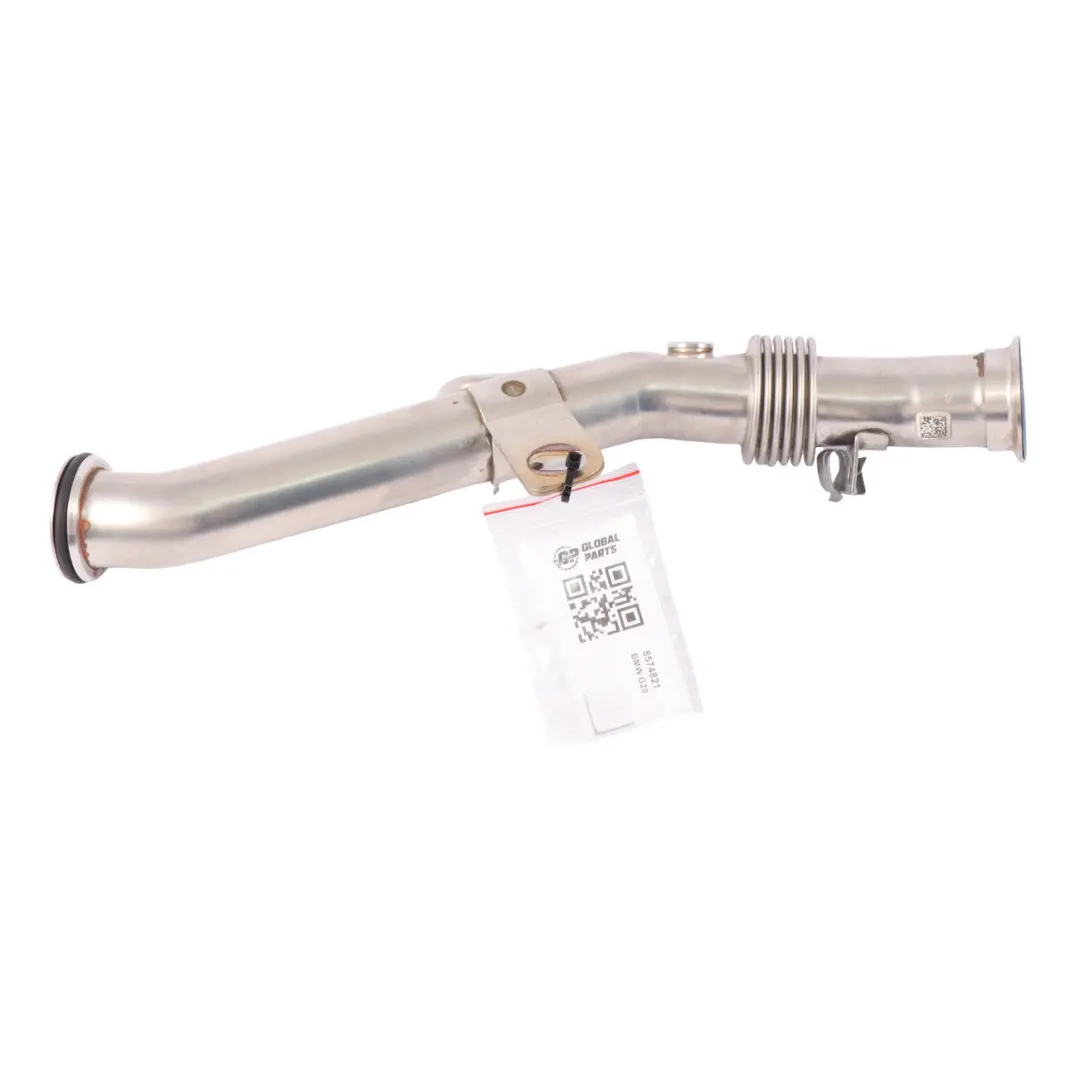 Pipe BMW G11 G12 G20 G21 G30 G31 B57 Exhaust Gas Recirculation Hose to EGR with Part number 8574821 EGR Pipe BMW G11 G12 G20 G21 G30 G31 B57 Exhaust Gas Recirculation Hose - SKU 8574821 - Part number 8574821