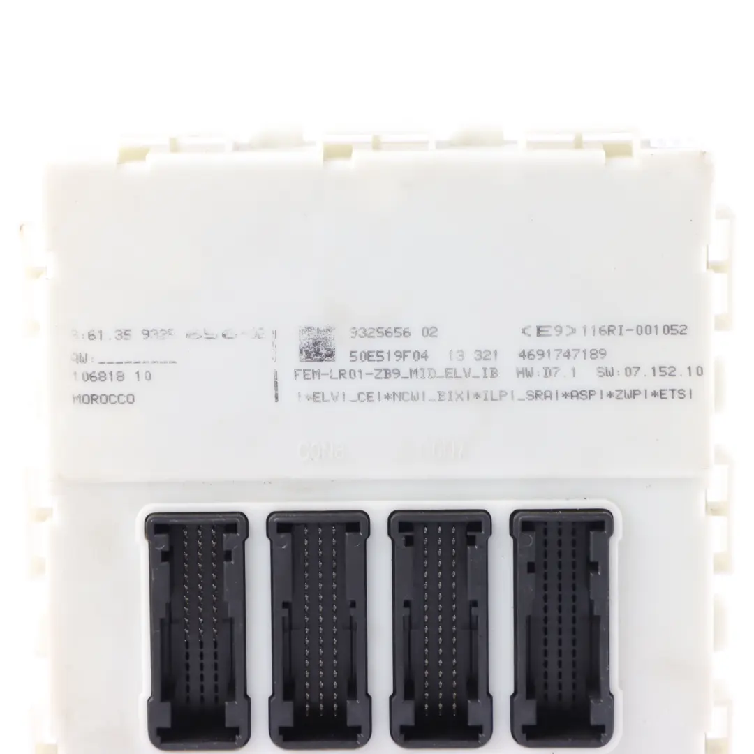 BMW F20 120d F30 320d 184HP N47N Engine ECU Kit DDE FEM Key Manual - SKU 8578944-2 - Part number 8578944