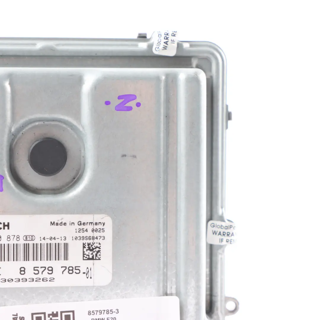 N47S1 218HP Engine Control Unit ECU DDE Automatic to BMW F20 125d F30 325d with Part number 8579785 BMW F20 125d F30 325d N47S1 218HP Engine Control Unit ECU DDE Automatic - SKU 8579785-3 - Part number 8579785