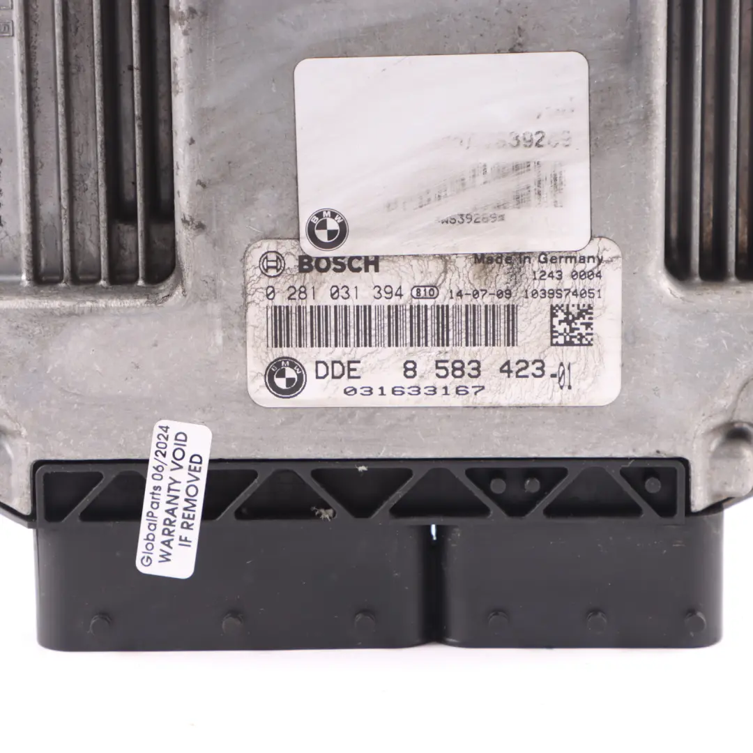 Mini R60 Cooper SD N47N 2.0 143HP Engine ECU Kit DDE CAS3 Key Manual - SKU 8583423-3 - Numéro de pièce 8583423