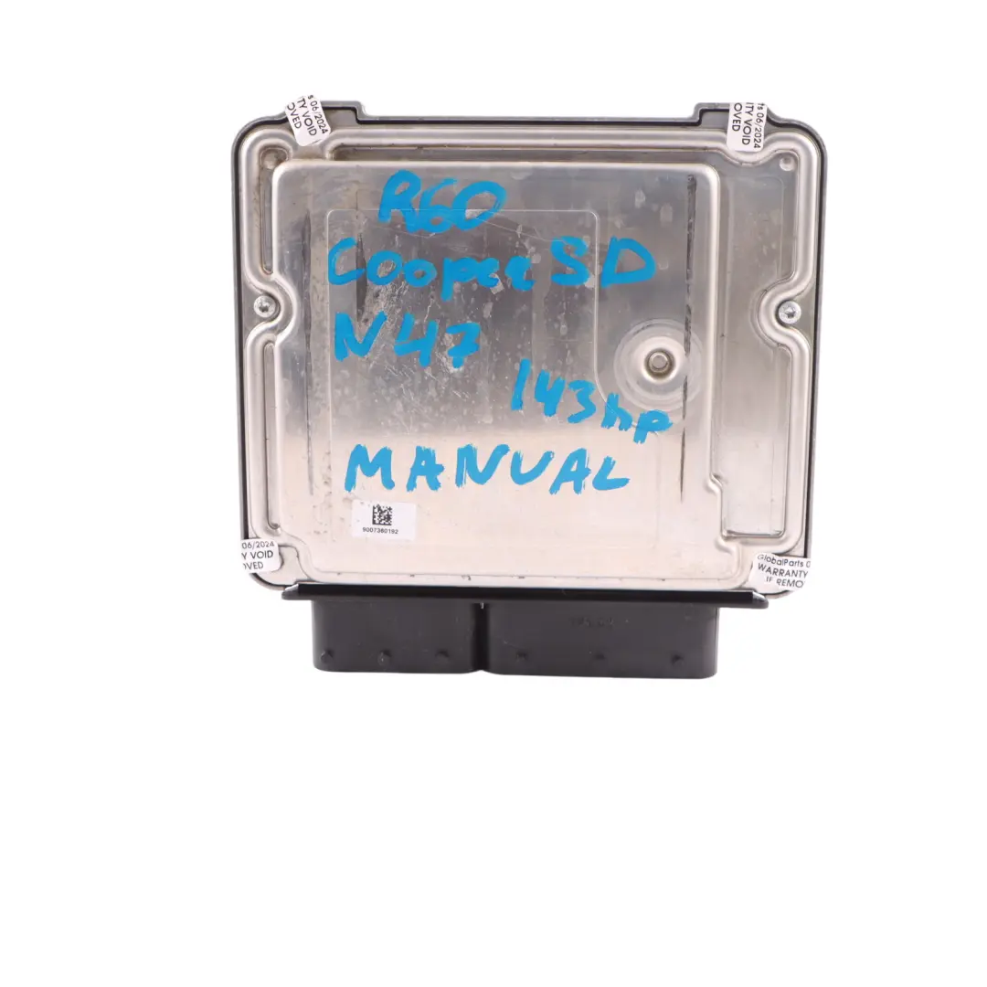 Mini R60 Cooper SD N47N 2.0 143HP Engine ECU Kit DDE CAS3 Key Manual - SKU 8583423-3 - Numéro de pièce 8583423