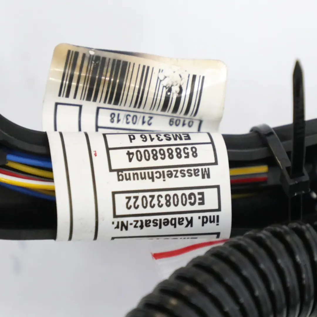 Cableado motor BMW X3 G01 X4 G02 B57 Módulo Diesel 2 Mazo cables para con número de pieza 8588681 Cableado motor BMW X3 G01 X4 G02 B57 Módulo Diesel 2 Mazo cables - SKU 8588681 - Número de pieza 8588681