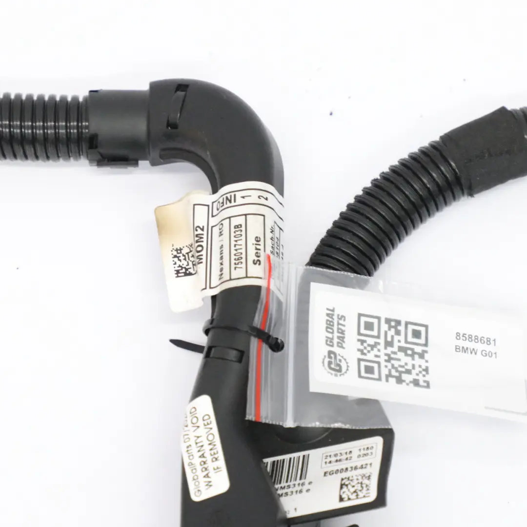 Cableado motor BMW X3 G01 X4 G02 B57 Módulo Diesel 2 Mazo cables para con número de pieza 8588681 Cableado motor BMW X3 G01 X4 G02 B57 Módulo Diesel 2 Mazo cables - SKU 8588681 - Número de pieza 8588681