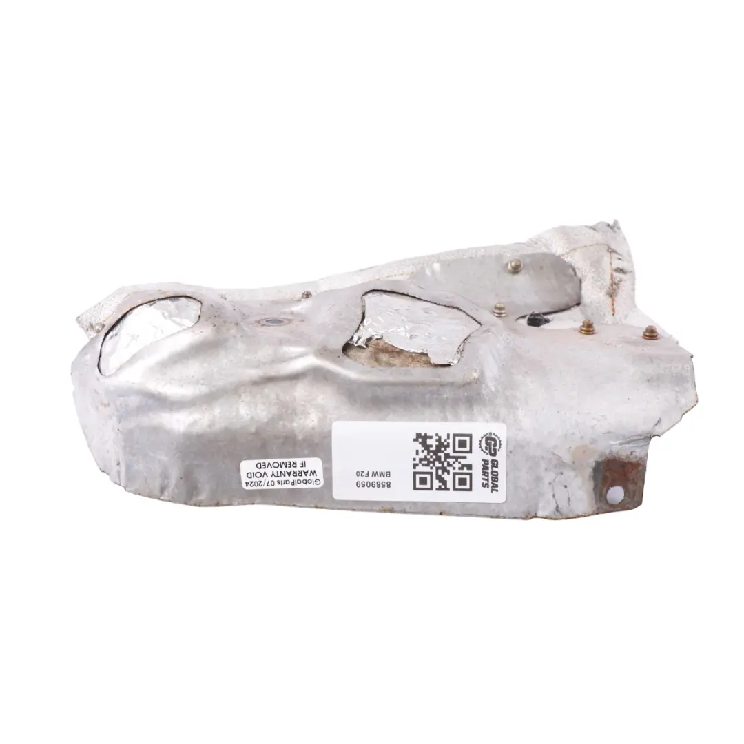 Térmico BMW F20 F21 F30 F31 LCI G30 G31 Sistema Escape Placa para Escudo con número de pieza 8589059 Escudo Térmico BMW F20 F21 F30 F31 LCI G30 G31 Sistema Escape Placa - SKU 8589059 - Número de pieza 8589059