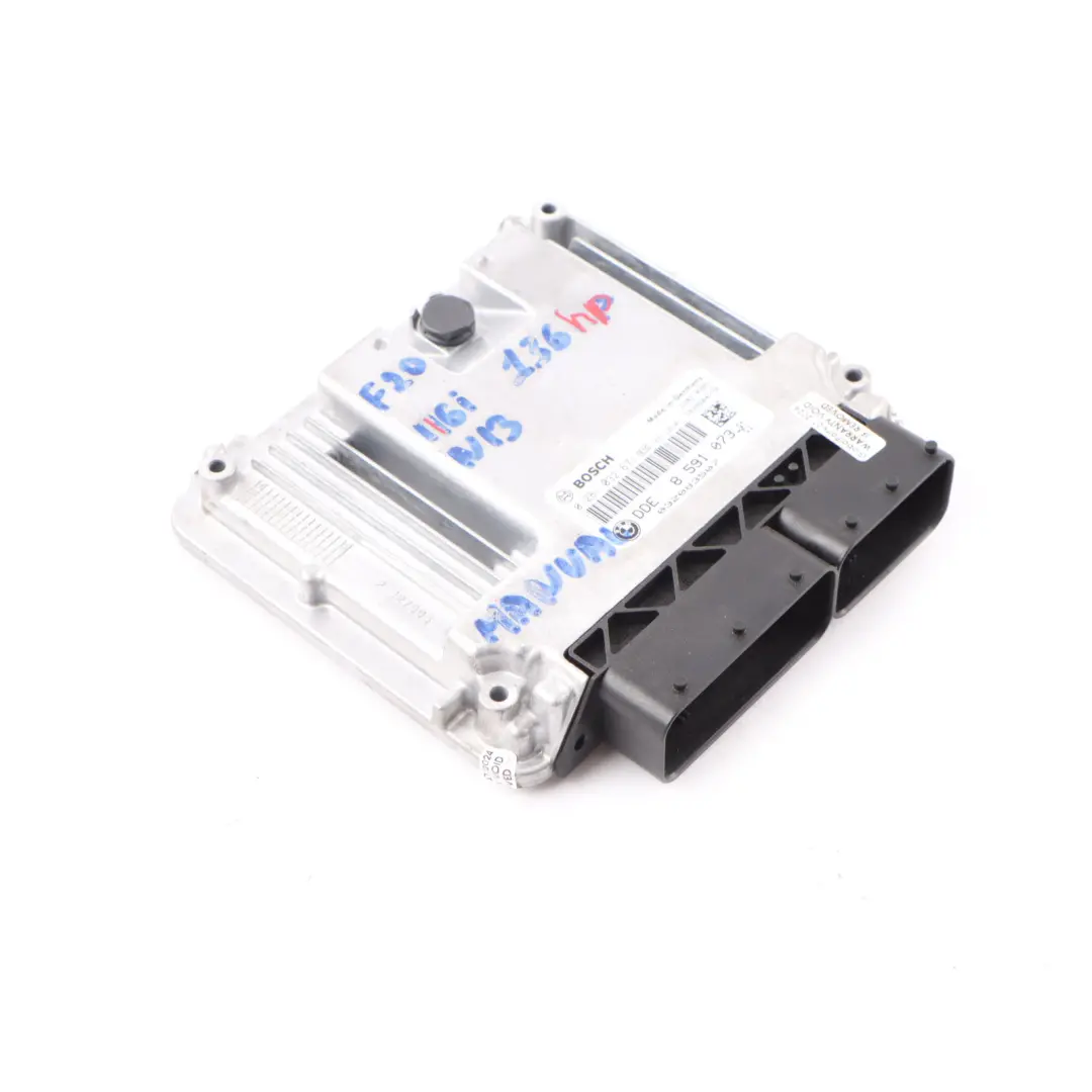 BMW F20 116i F30 316i 136HP N13 Engine ECU Unit DDE Manual - SKU 8591073-6 - Part number 8591073