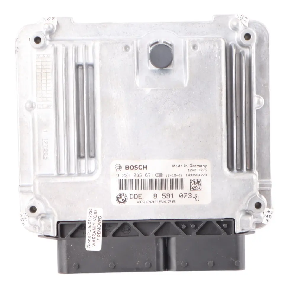 B47 190HP Engine Control Unit ECU DDE Manual to BMW F10 F11 LCI 520d with Part number 8591073 BMW F10 F11 LCI 520d B47 190HP Engine Control Unit ECU DDE Manual - SKU 8591073-7 - Part number 8591073