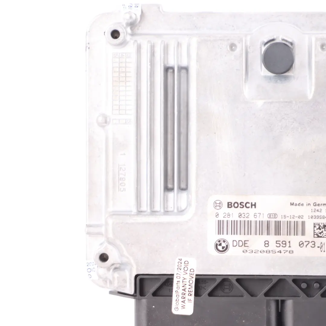 B47 190HP Engine Control Unit ECU DDE Manual to BMW F10 F11 LCI 520d with Part number 8591073 BMW F10 F11 LCI 520d B47 190HP Engine Control Unit ECU DDE Manual - SKU 8591073-7 - Part number 8591073