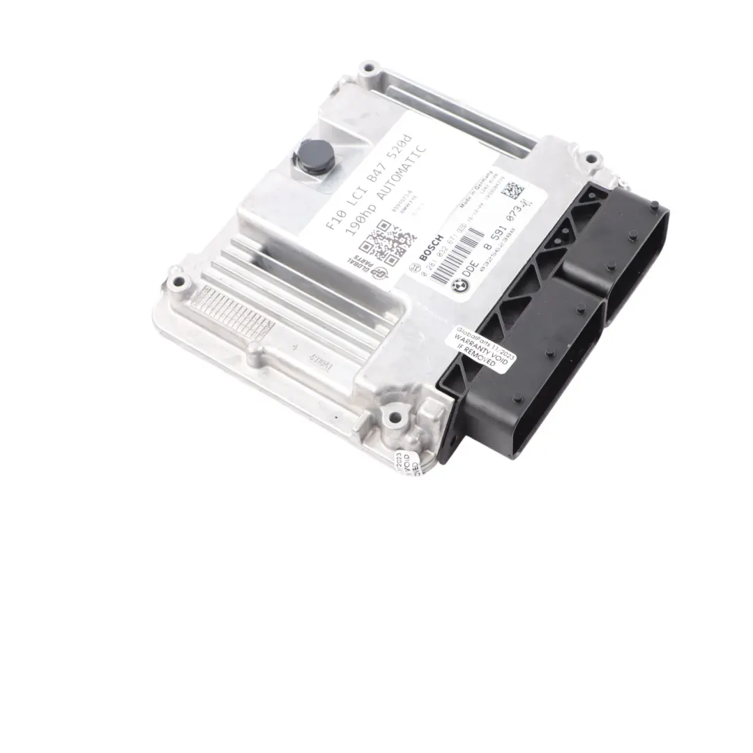 B47 190HP Engine Control Unit ECU DDE Automatic to BMW F10 F11 LCI 520d with Part number 8591073 BMW F10 F11 LCI 520d B47 190HP Engine Control Unit ECU DDE Automatic - SKU 8591073-8 - Part number 8591073