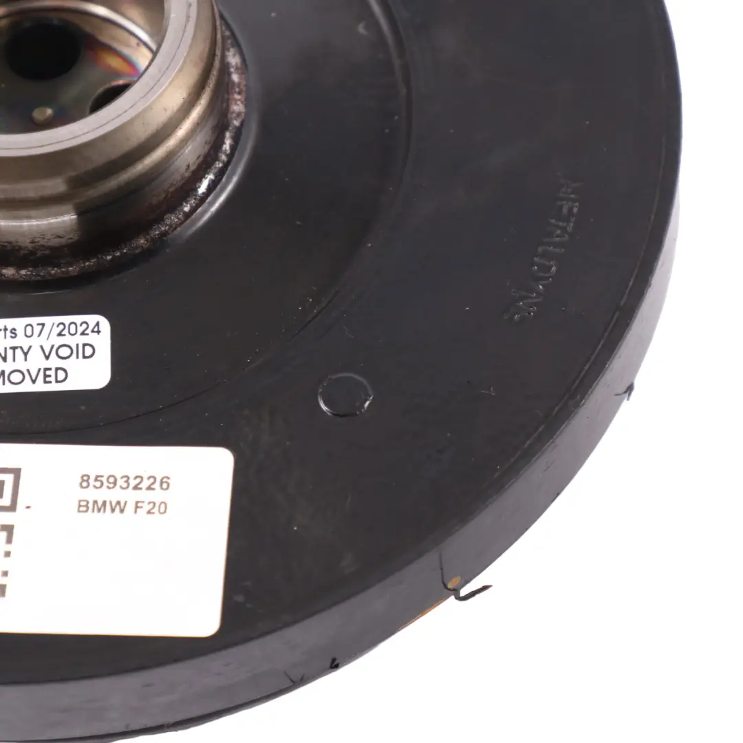 Vibration Damper BMW F20 F21 F30 LCI Diesel B47 Crankshaft Pulley Wheel to with Part number 8593226 Vibration Damper BMW F20 F21 F30 LCI Diesel B47 Crankshaft Pulley Wheel - SKU 8593226 - Part number 8593226
