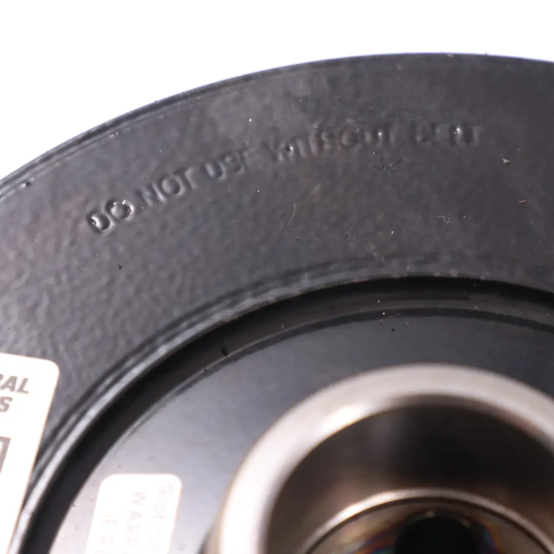 Vibration Damper BMW F20 F21 F30 LCI Diesel B47 Crankshaft Pulley Wheel to with Part number 8593226 Vibration Damper BMW F20 F21 F30 LCI Diesel B47 Crankshaft Pulley Wheel - SKU 8593226 - Part number 8593226