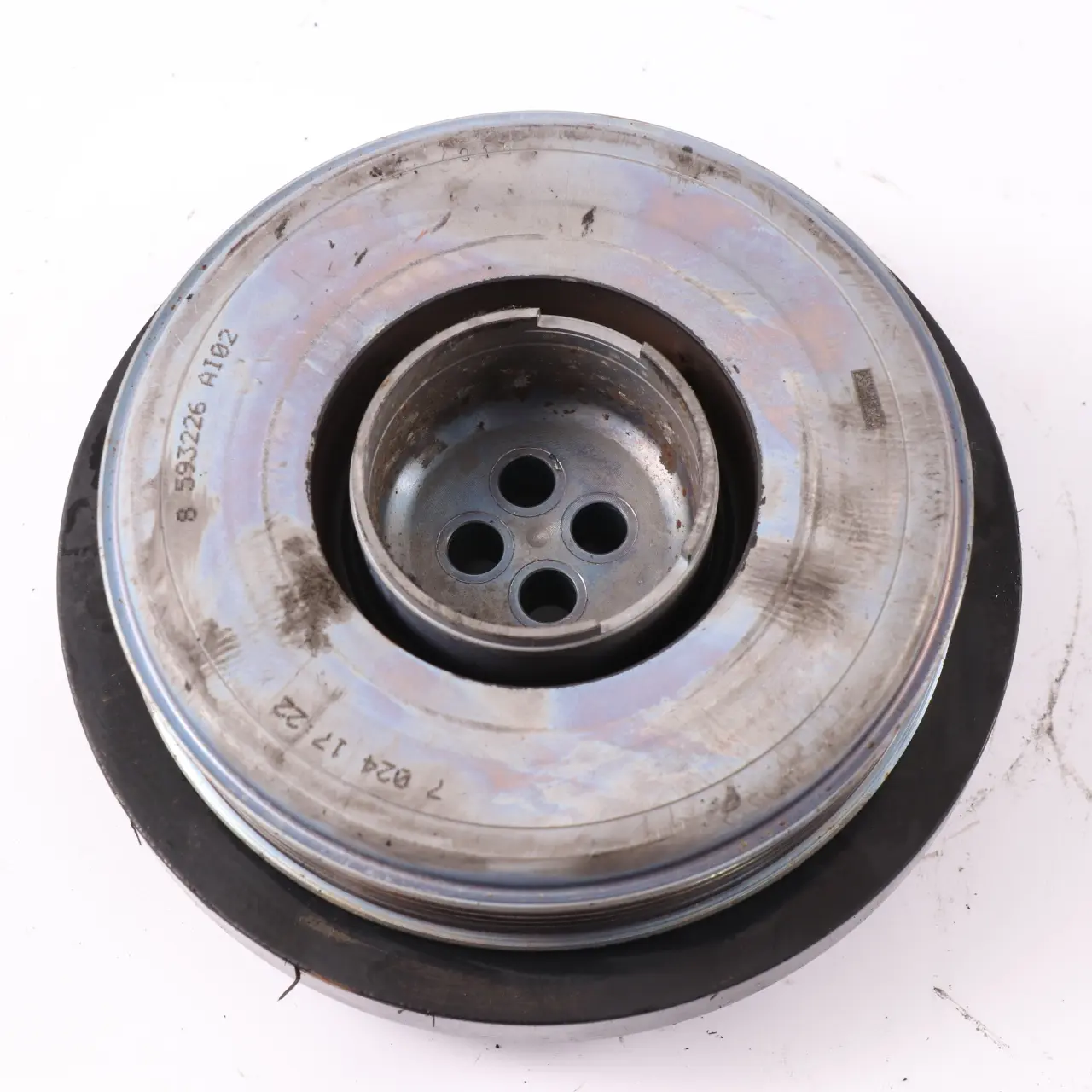 Smorzatore vibrazioni BMW F20 F30 LCI B47 Puleggia albero motore ruota 8593226