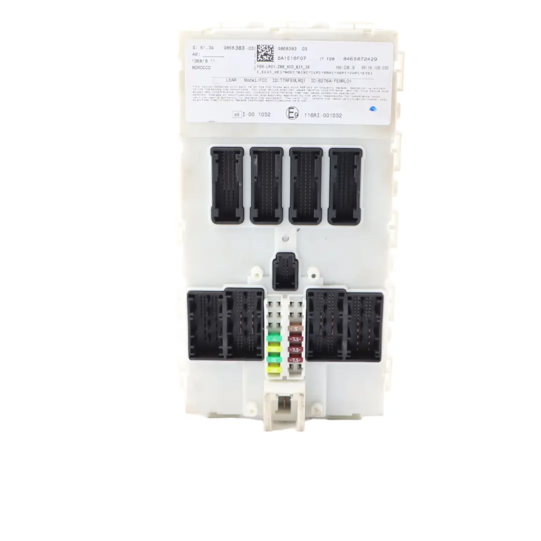 BMW F20 F30 LCI Diesel 150HP B47 ECU DDE Engine Control Unit Automatic - SKU 8598759-3 - Part number 8598759