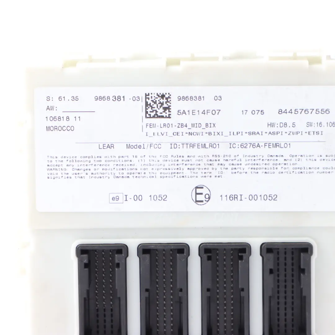 BMW F20 F30 LCI 120d 320d 163HP B47 Engine Unit ECU Kit DDE Automatic - SKU 8598759-4 - Part number 8598759