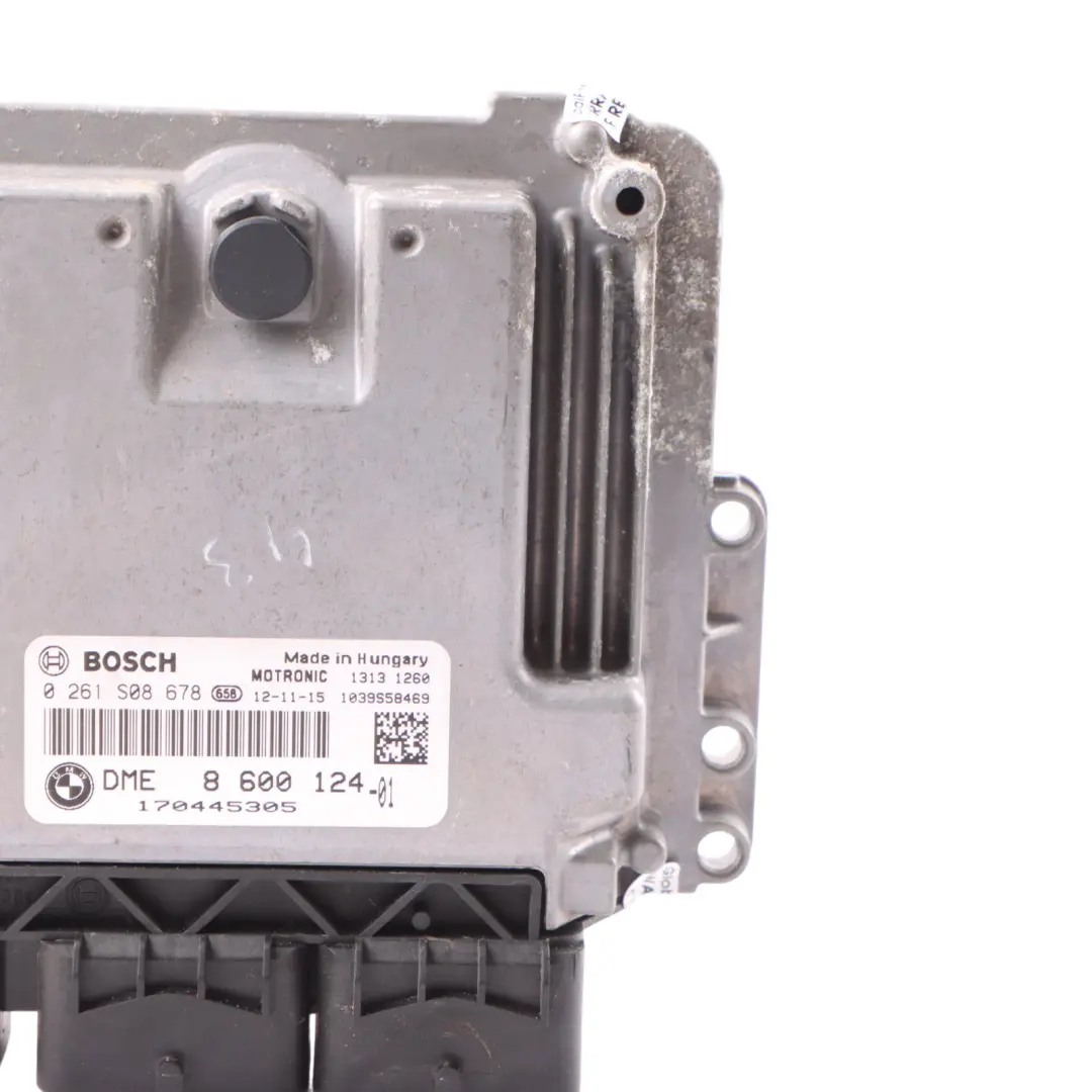 Mini Cooper R56 LCI R60 N16 122HP Engine Control Unit Module ECU DME - SKU 8600124-6 - Part number 8600124