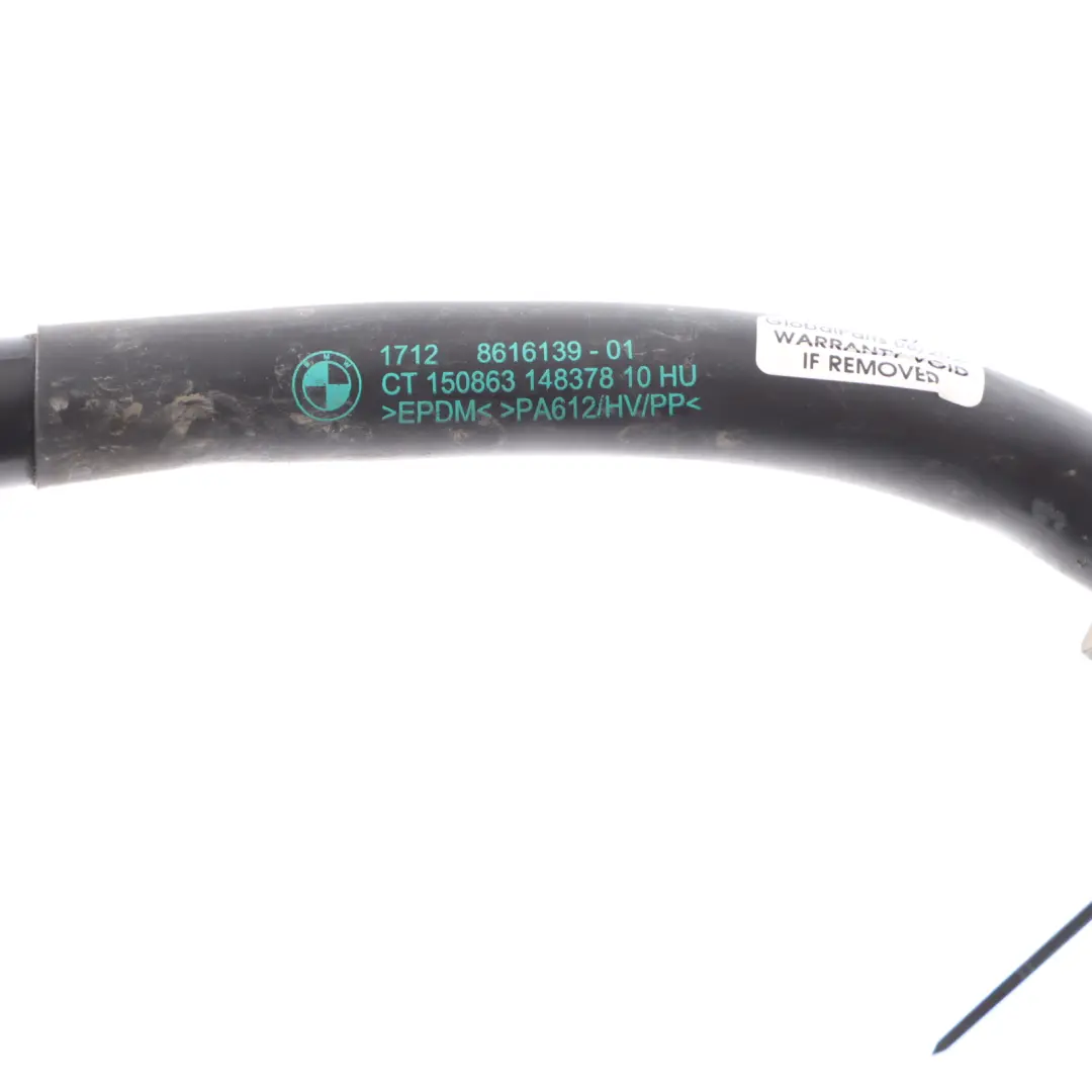 Tuyau de retour de refroidissement Eau pour BMW F30 LCI 330e Hybrid à propos du numéro de pièce 8616139 BMW F30 LCI 330e Hybrid Tuyau de retour de refroidissement Eau - SKU 8616139 - Numéro de pièce 8616139