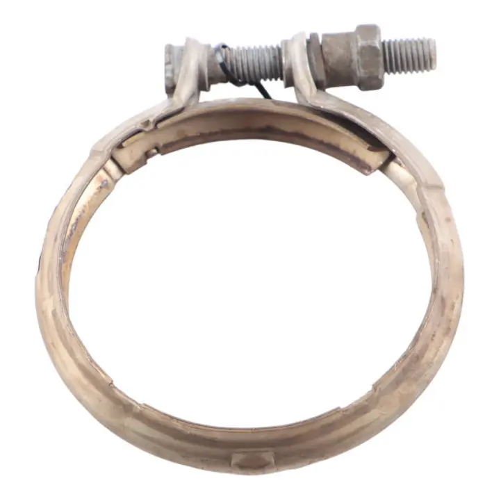 Screw Clamp BMW F20 F22 G30 G31 B48 Hybrid Muffler V Band Exhaust to with Part number 8631986 Screw Clamp BMW F20 F22 G30 G31 B48 Hybrid Muffler V Band Exhaust - SKU 8631986 - Part number 8631986