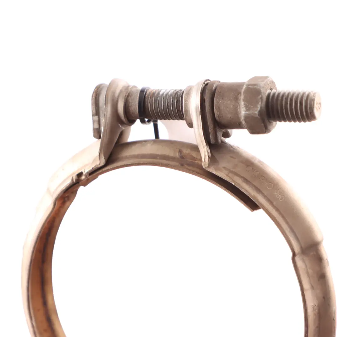 Screw Clamp BMW F20 F22 G30 G31 B48 Hybrid Muffler V Band Exhaust to with Part number 8631986 Screw Clamp BMW F20 F22 G30 G31 B48 Hybrid Muffler V Band Exhaust - SKU 8631986 - Part number 8631986