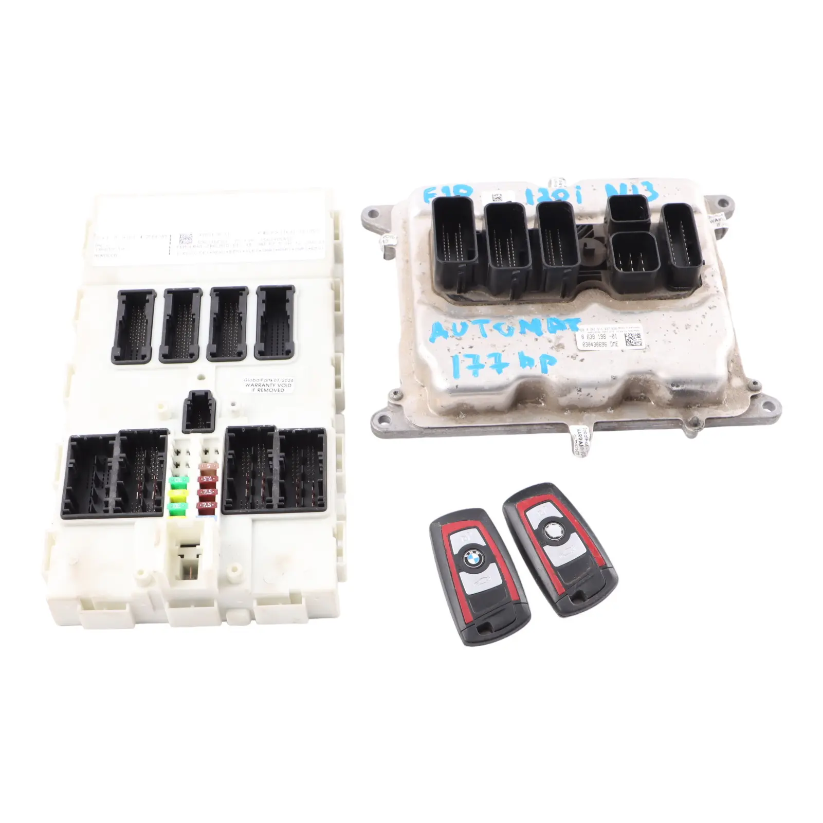 BMW F20 F30 120i N13 177HP Kit ECU Motor DME 8625241 FEM 2 Llaves Automático