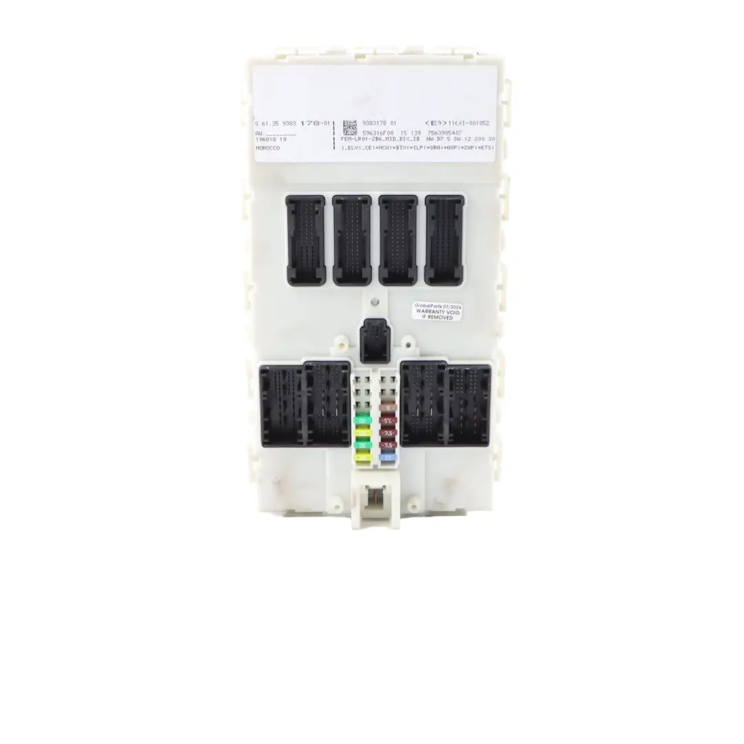 BMW F20 F30 120i N13 177HP Kit ECU Motor DME 8625241 FEM 2 Llaves Automático - SKU 8638198-6 - Número de pieza 8638198