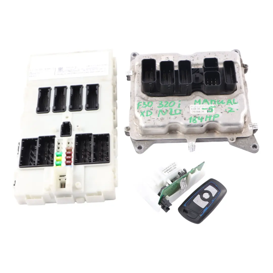 N20 184HP Engine Unit ECU Kit DME Manual to BMW F30 320i F32 420i Xd with Part number 8639595 BMW F30 320i F32 420i Xd N20 184HP Engine Unit ECU Kit DME Manual - SKU 8639595-5 - Part number 8639595