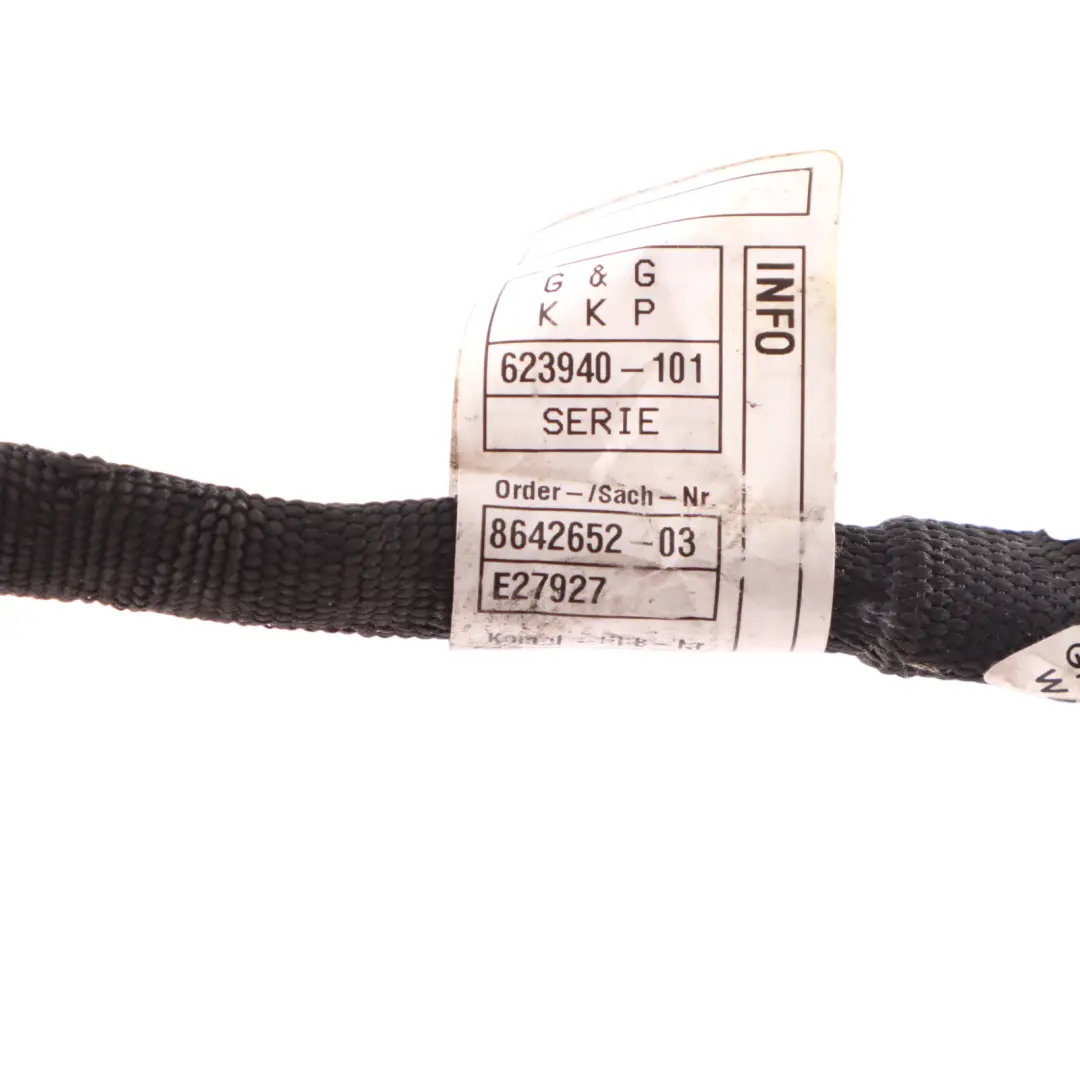 Negative Ground Cable Line Equi Potential Bonding LEB to BMW G30 Battery with Part number 8642652 BMW G30 Battery Negative Ground Cable Line Equi Potential Bonding LEB - SKU 8642652 - Part number 8642652