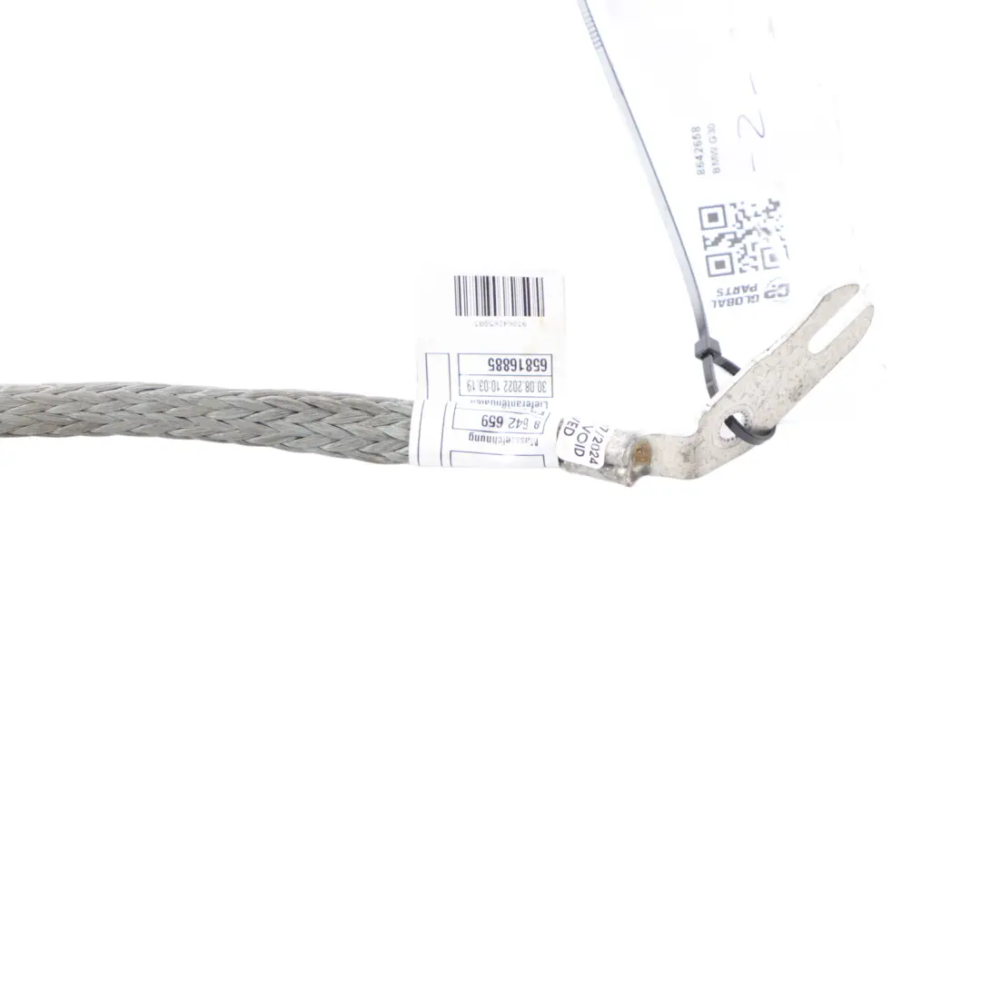 Earth Ground Line Cable Transmission Gearbox to BMW G11 LCI G12 LCI G30 with Part number 8642658 BMW G11 LCI G12 LCI G30 Earth Ground Line Cable Transmission Gearbox - SKU 8642658 - Part number 8642658