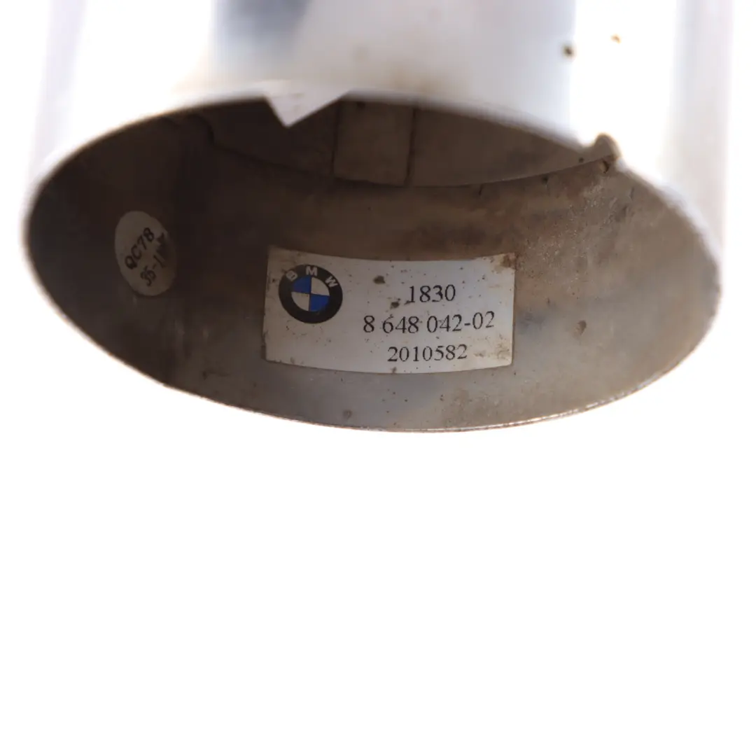 Tubo De Escape Trasero Cromado Tip Trim para BMW F45 F46 X1 F48 con número de pieza 8648042 BMW F45 F46 X1 F48 Tubo De Escape Trasero Cromado Tip Trim - SKU 8648042 - Número de pieza 8648042