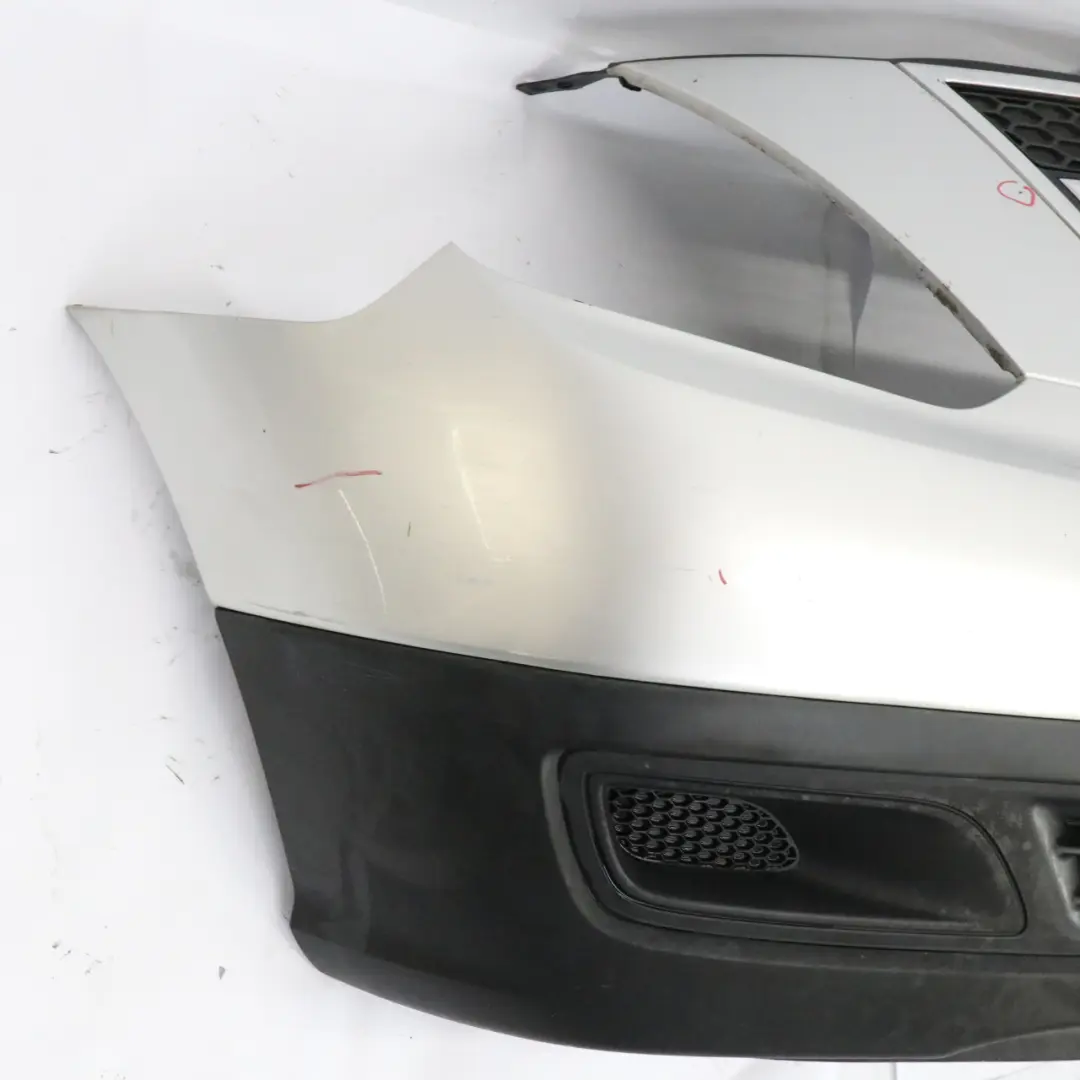 Front Bumper Trim Panel Covering Sleek Silver Metallic to Hyundai H-1 with Part number 865124H000 Hyundai H-1 Front Bumper Trim Panel Covering Sleek Silver Metallic - SKU 865124H000-SLS - Part number 865124H000