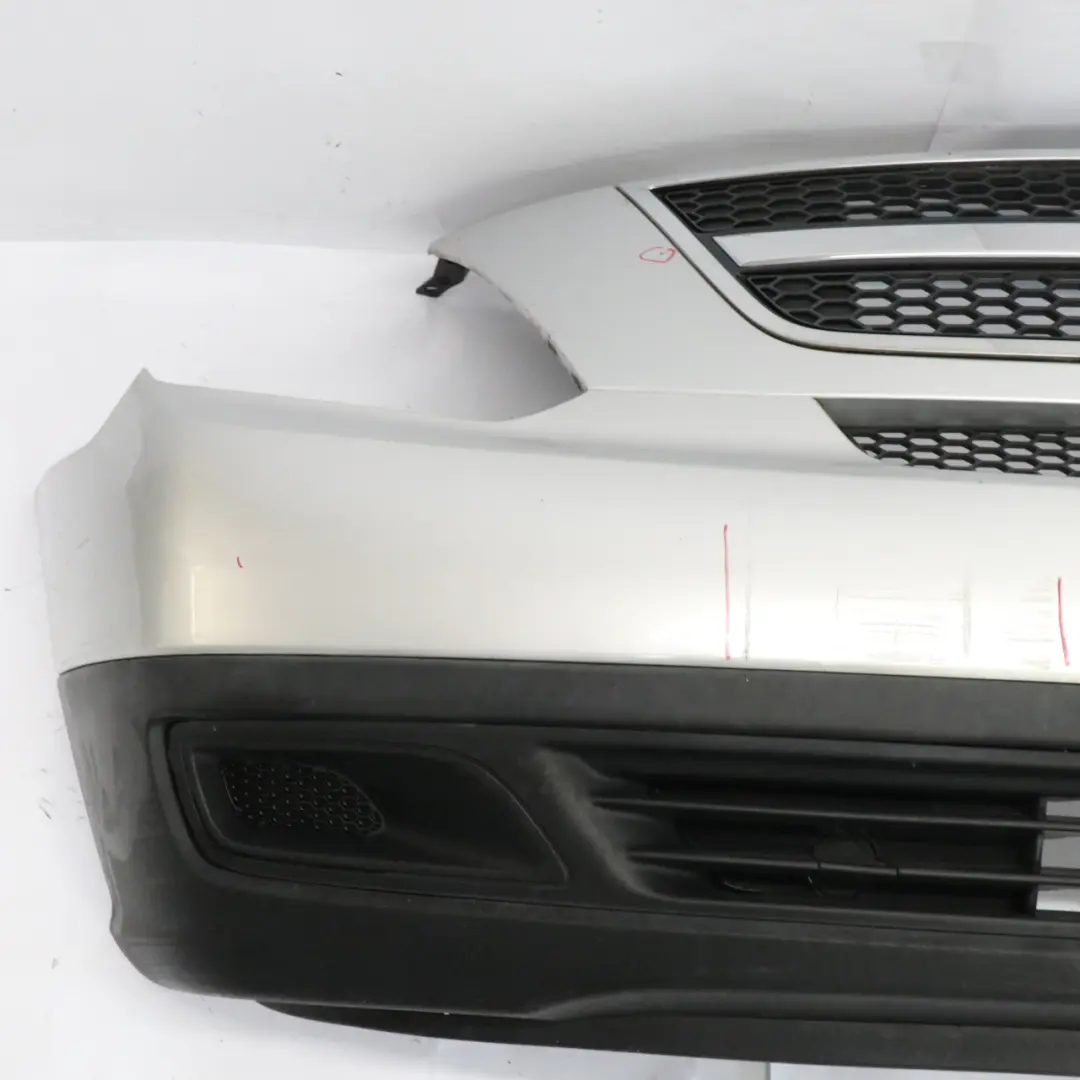 Hyundai H-1 Front Bumper Trim Panel Covering Sleek Silver Metallic - SKU 865124H000-SLS - Part number 865124H000
