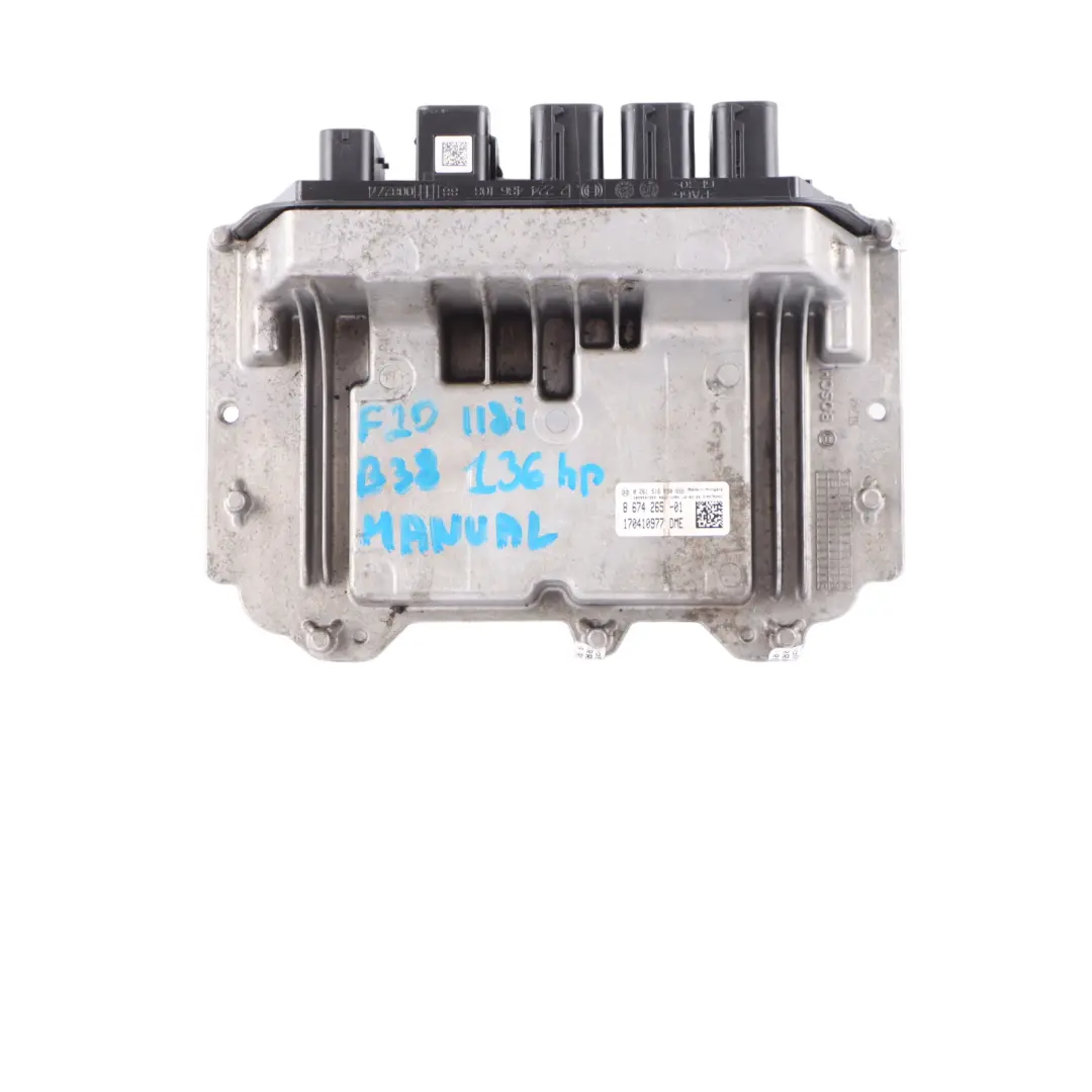 B38 136HP Engine ECU Kit DME + FEM + Key to BMW F20 F30 F31 LCI 118i 318i with Part number 8674265 BMW F20 F30 F31 LCI 118i 318i B38 136HP Engine ECU Kit DME + FEM + Key - SKU 8674265-1 - Part number 8674265