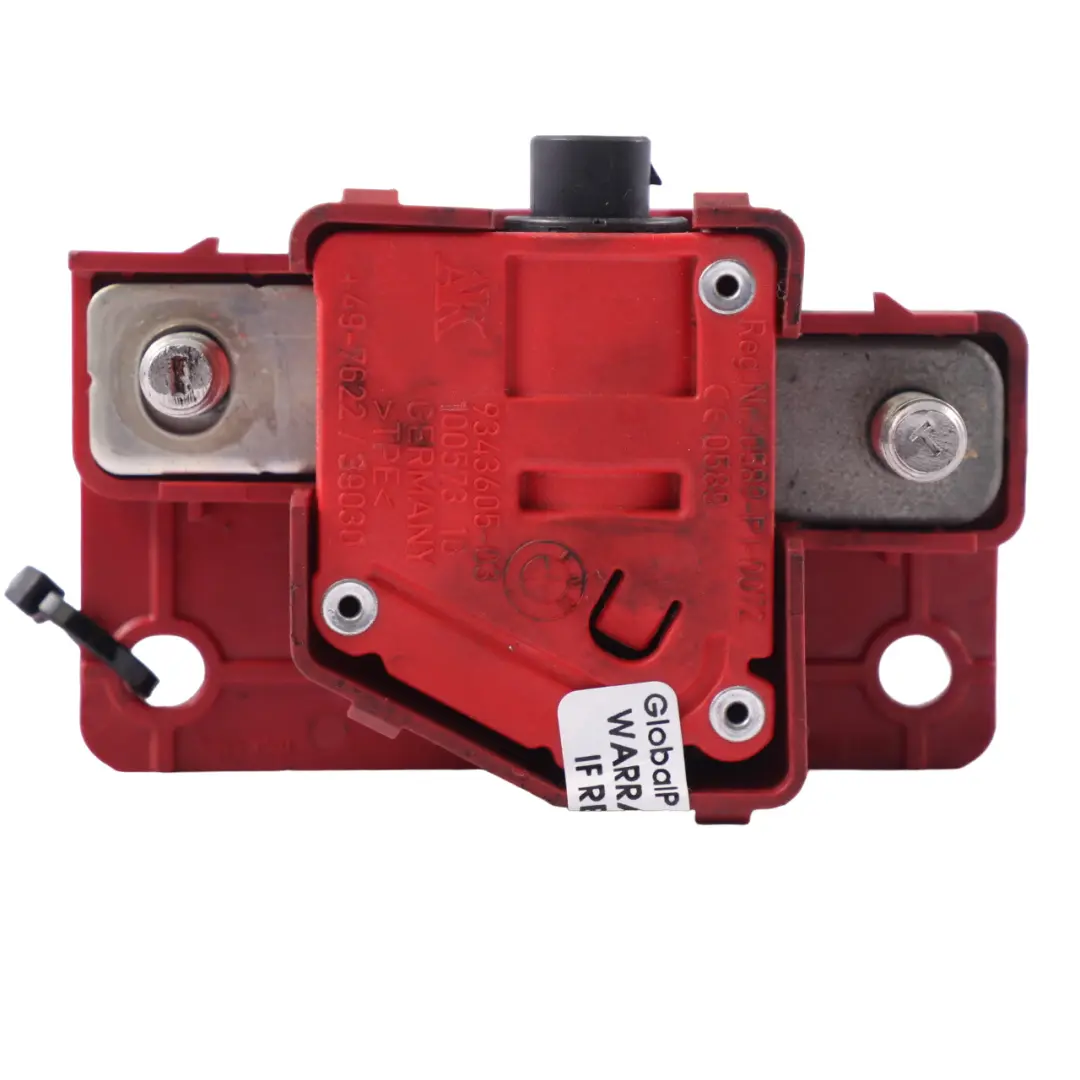 Conector Auxiliar Fusible Pyro Pinza Batería para BMW F30 HV con número de pieza 8676222 BMW F30 HV Conector Auxiliar Fusible Pyro Pinza Batería - SKU 9343605 - Número de pieza 8676222