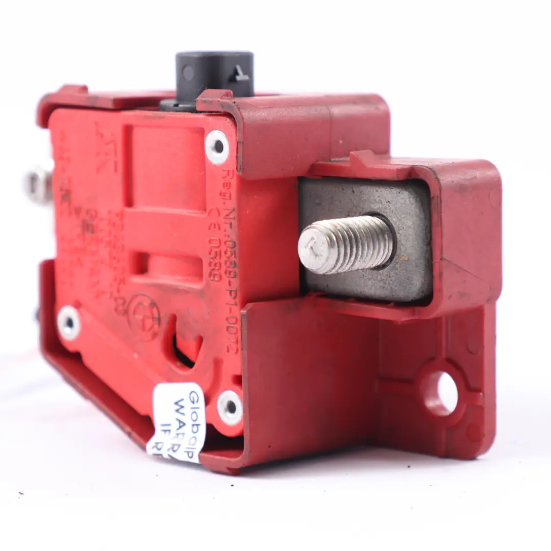 Conector Auxiliar Fusible Pyro Pinza Batería para BMW F30 HV con número de pieza 8676222 BMW F30 HV Conector Auxiliar Fusible Pyro Pinza Batería - SKU 9343605 - Número de pieza 8676222