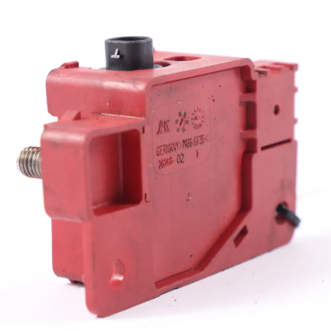 Batterie Klemme Pyro Sicherung Hilfs Stecker für BMW F30 HV mit Teilenummer 8676222 BMW F30 HV Batterie Klemme Pyro Sicherung Hilfs Stecker - SKU 9343605 - Teilenummer 8676222