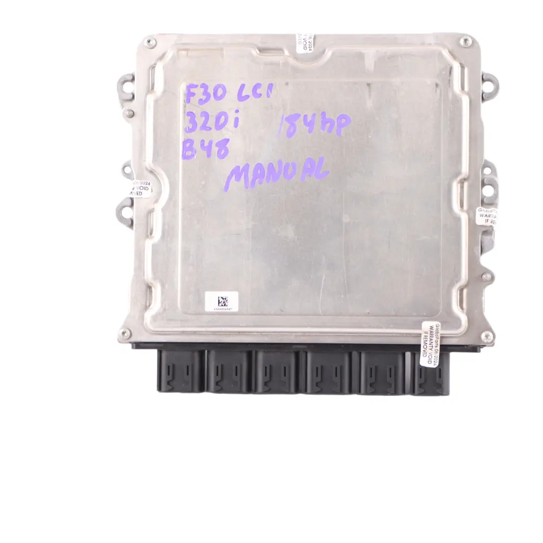 BMW F30 F31 320i B48 ECU Kit Engine Control Unit DME Keys FEM Manual - SKU 8676533-1 - Part number 8676533