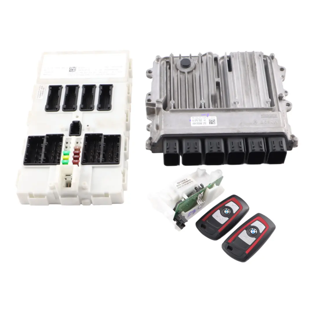 ECU Kit Engine Control Unit DME Keys FEM Manual to BMW F30 F31 320i B48 with Part number 8676533 BMW F30 F31 320i B48 ECU Kit Engine Control Unit DME Keys FEM Manual - SKU 8676533-1 - Part number 8676533