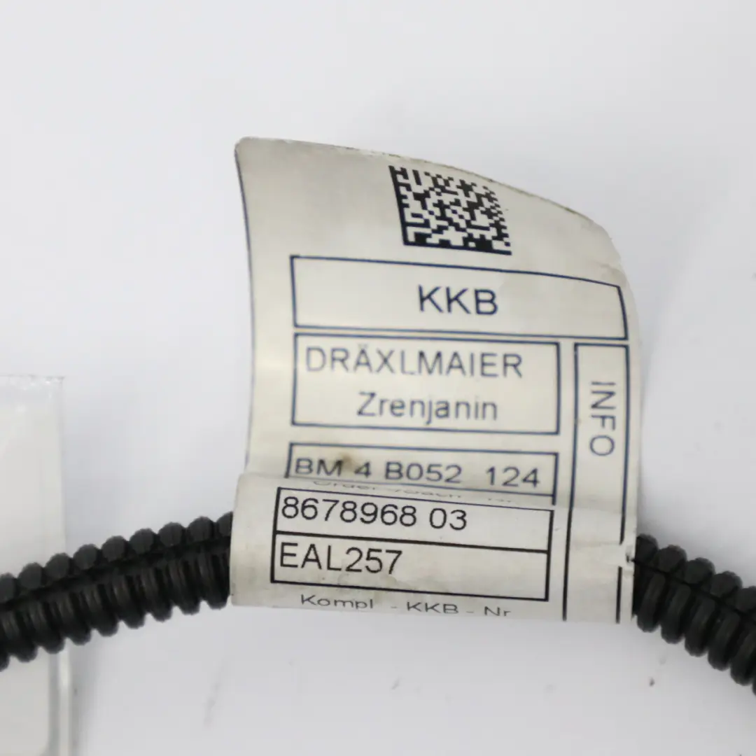  Cableado Motor Mini F56 F60 BMW F45 F46 Módulo Sensor Gasolina - SKU 8678968 - Número de pieza 8678968