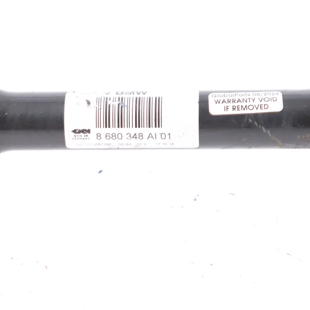 Eje de transmisión BMW F20 F21 F30 F32 B48 Eje de salida trasero derecho para con número de pieza 8680348 Eje de transmisión BMW F20 F21 F30 F32 B48 Eje de salida trasero derecho - SKU 8680348 - Número de pieza 8680348