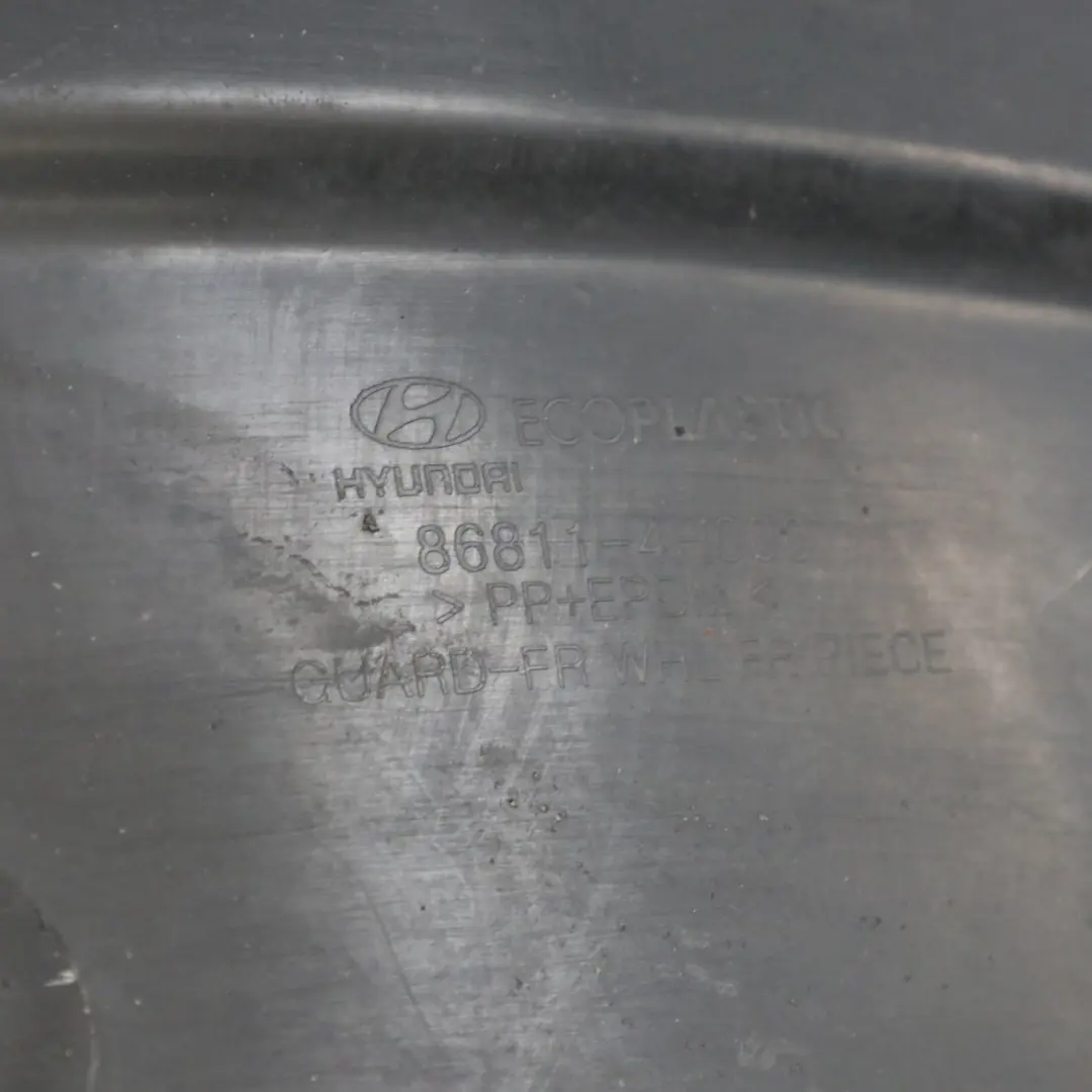 Nadkole Lewy Przód Lewe Przednie do Hyundai H-1 o numerze 868114H000 Hyundai H-1 Nadkole Lewy Przód Lewe Przednie - SKU 868114H000 - Numer Części 868114H000