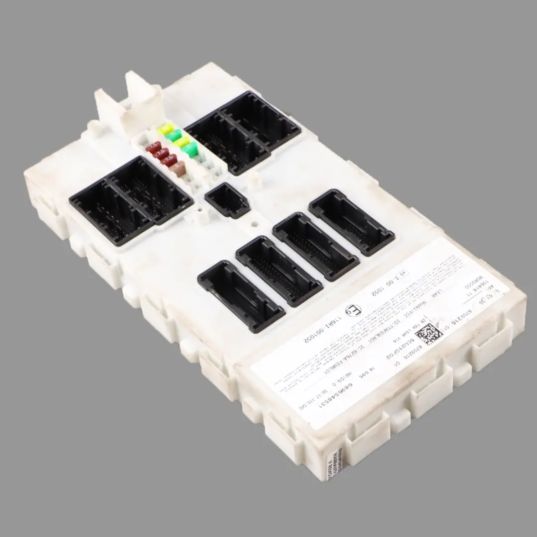 Body Control Comfort Module Unit FEM ECU LR01 to BMW F20 F21 F30 F31 F32 with Part number 8709216 BMW F20 F21 F30 F31 F32 Body Control Comfort Module Unit FEM ECU LR01 - SKU 8709216 - Part number 8709216