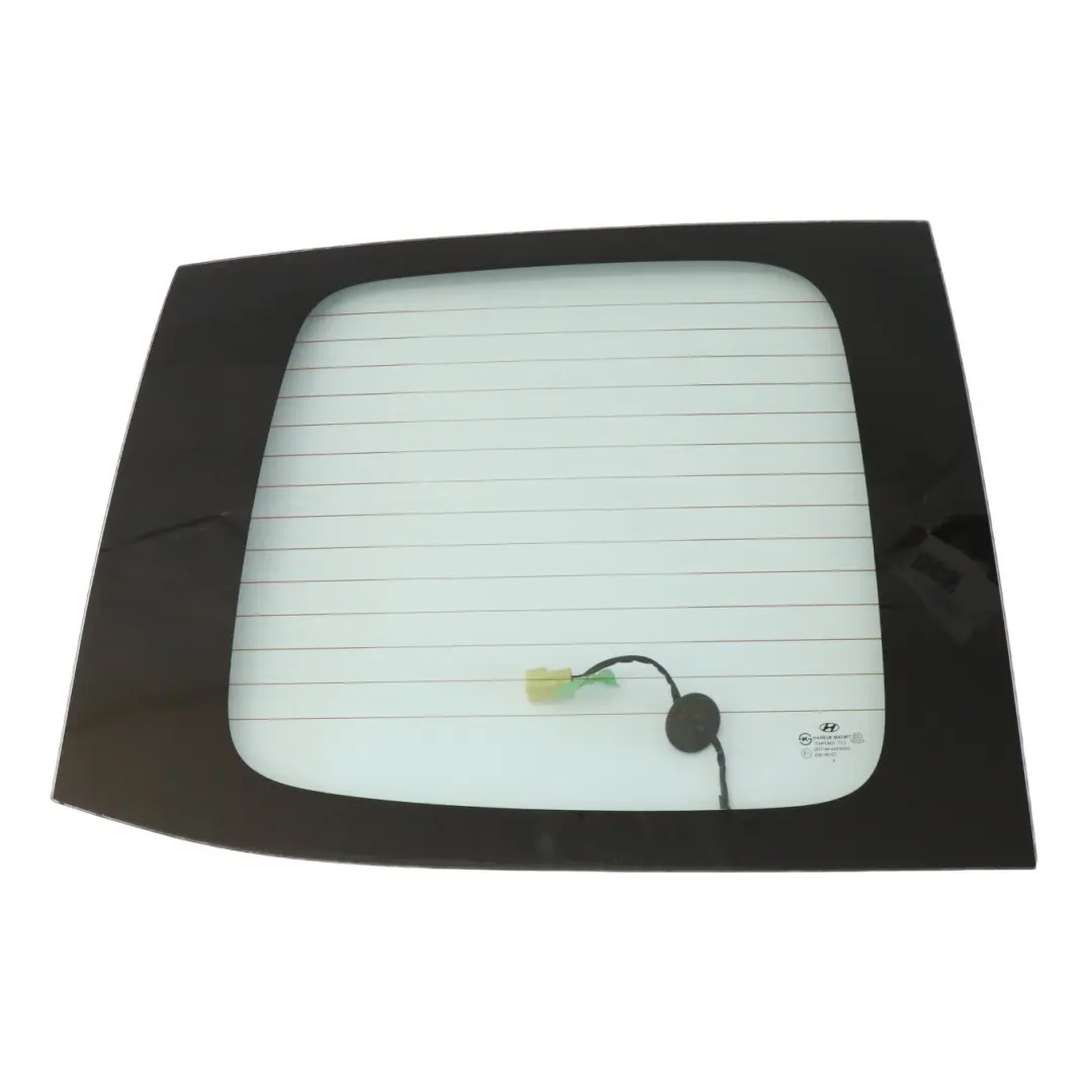 Hyundai H-1 Tailgate Swing Door Window Rear Left N/S Glass AS2 - SKU 87110-4H830 - Part number 87110-4H830