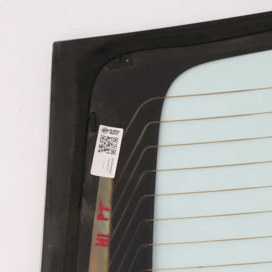 Hyundai H-1 Tailgate Swing Door Window Rear Right O/S Glass AS2 - SKU 87120-4H830 - Part number 87120-4H830