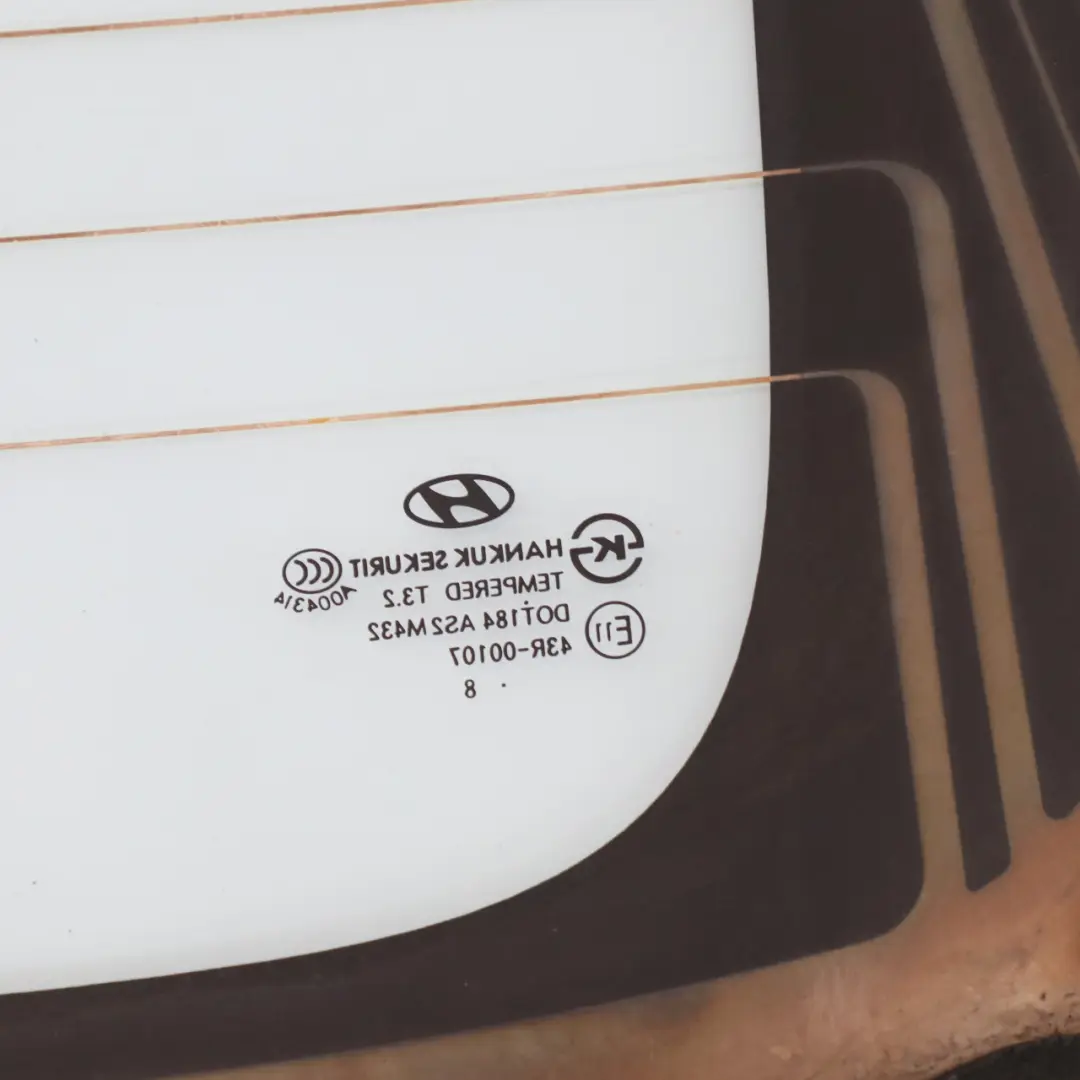 Heckklappe Schwingtür Fenster Hinten Rechts Glas AS2 für Hyundai H-1 mit Teilenummer 87120-4H830 Hyundai H-1 Heckklappe Schwingtür Fenster Hinten Rechts Glas AS2 - SKU 87120-4H830 - Teilenummer 87120-4H830