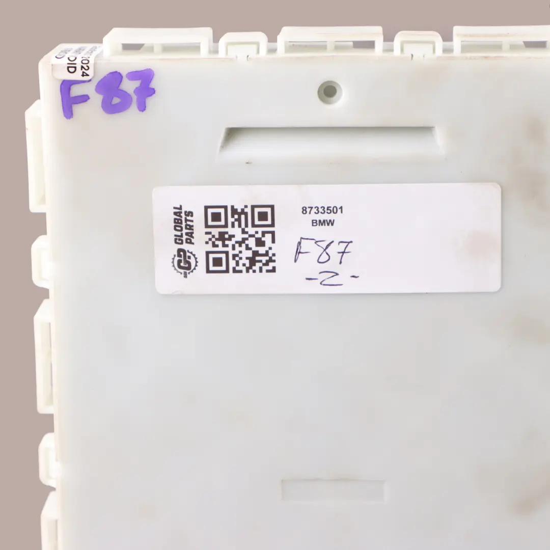 module comfort commande de la carrosserie BCM pour BMW F20 F21 F31 F32 F87 à propos du numéro de pièce 8733501 BMW F20 F21 F31 F32 F87 module comfort commande de la carrosserie BCM - SKU 8733501 - Numéro de pièce 8733501