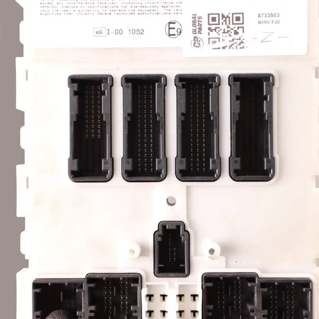 BMW F30 Moduł Sterownik Komfortu BCM ECU - SKU 8733503 - Numer Części 8733503