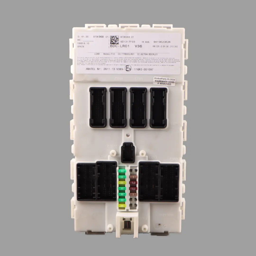 Module BCM Body Control Unit Module ECU to BMW F46 with Part number 8736968 BMW F46 Module BCM Body Control Unit Module ECU - SKU 8736968 - Part number 8736968